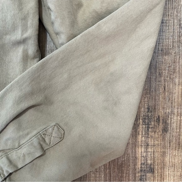 WAL We Are Labels Mens Tan Ramon Heavy Twill Overshirt Size Large - Picture 4 of 5